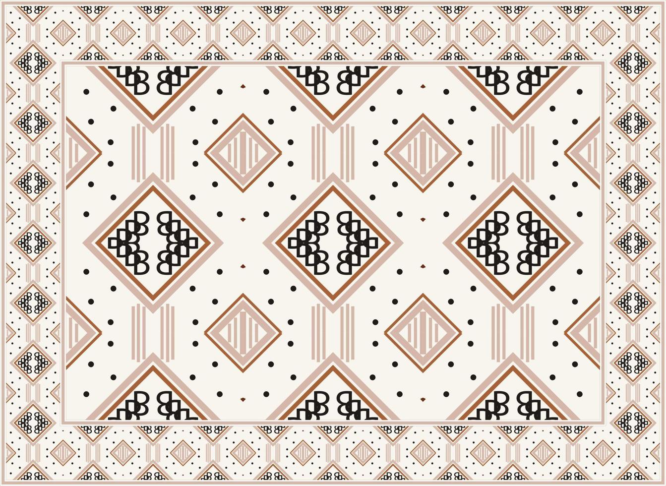 Persian rug modern living room, Motif Ethnic seamless Pattern modern Persian rug, African Ethnic Aztec style design for print fabric Carpets, towels, handkerchiefs, scarves rug, vector