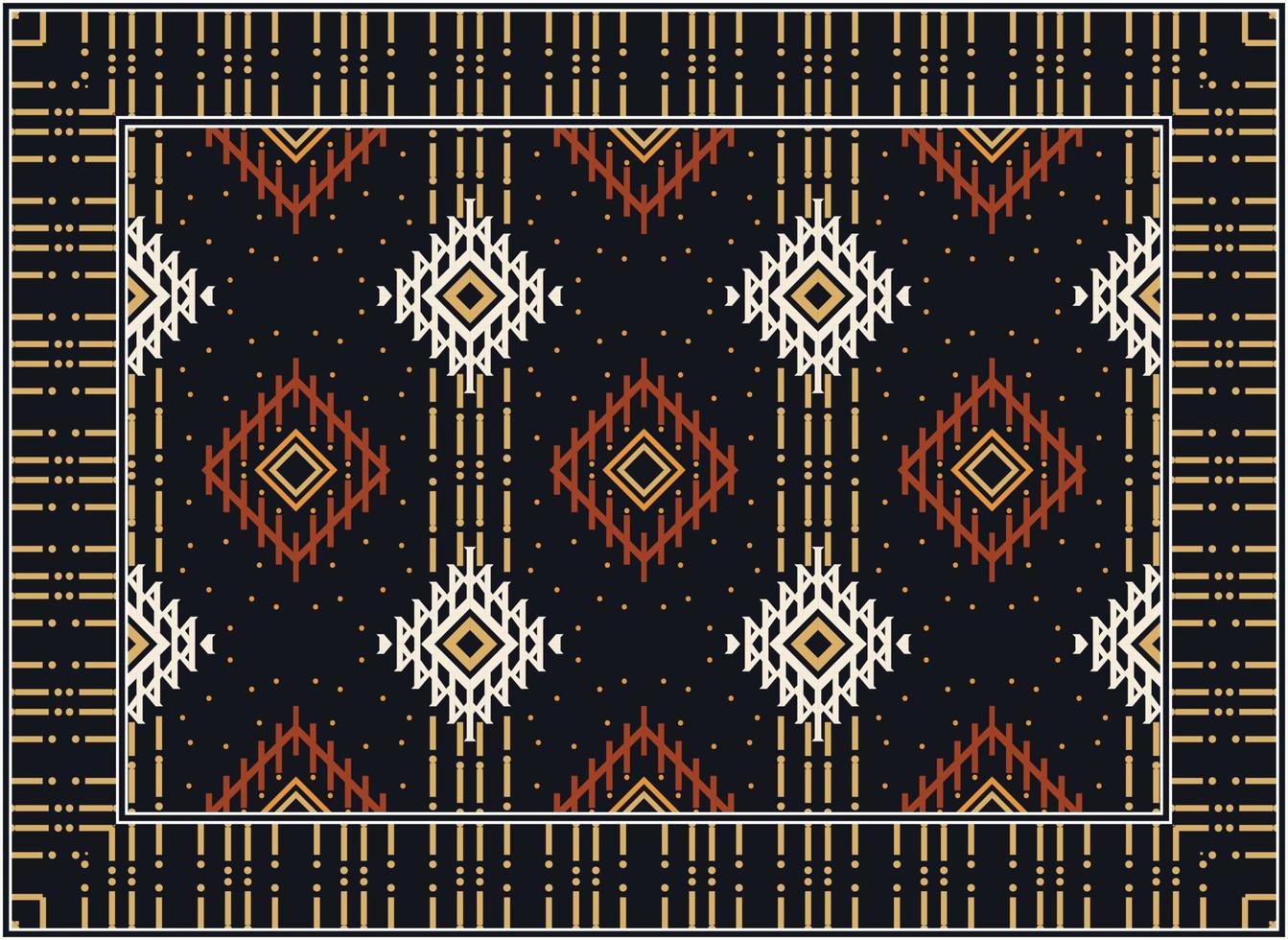 persa alfombra moderno vivo habitación, escandinavo persa alfombra moderno africano étnico azteca estilo diseño para impresión tela alfombras, toallas, pañuelos, bufandas alfombra, vector