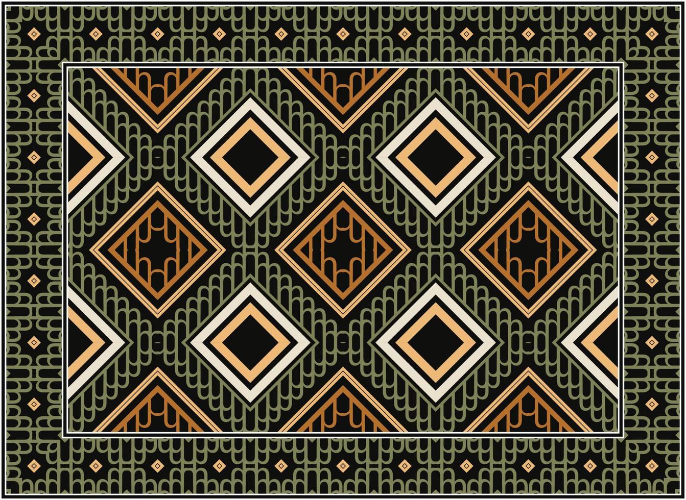 Persian rug modern living room, African Motif Scandinavian Persian rug modern African Ethnic Aztec style design for print fabric Carpets, towels, handkerchiefs, scarves rug, vector