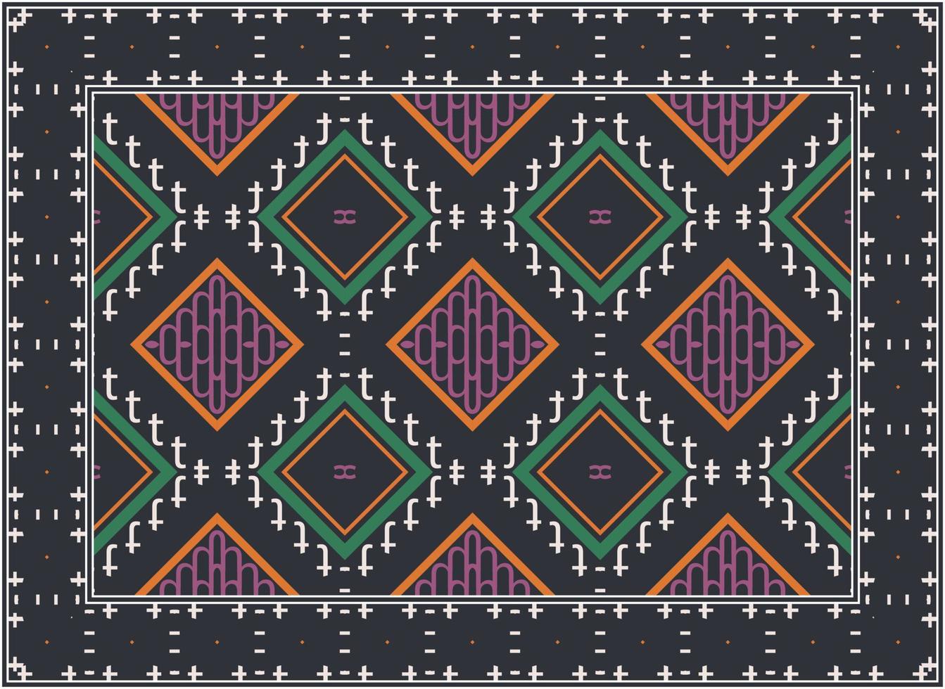 Modern decorating with oriental rugs, African Motif Scandinavian Persian rug modern African Ethnic Aztec style design for print fabric Carpets, towels, handkerchiefs, scarves rug, vector