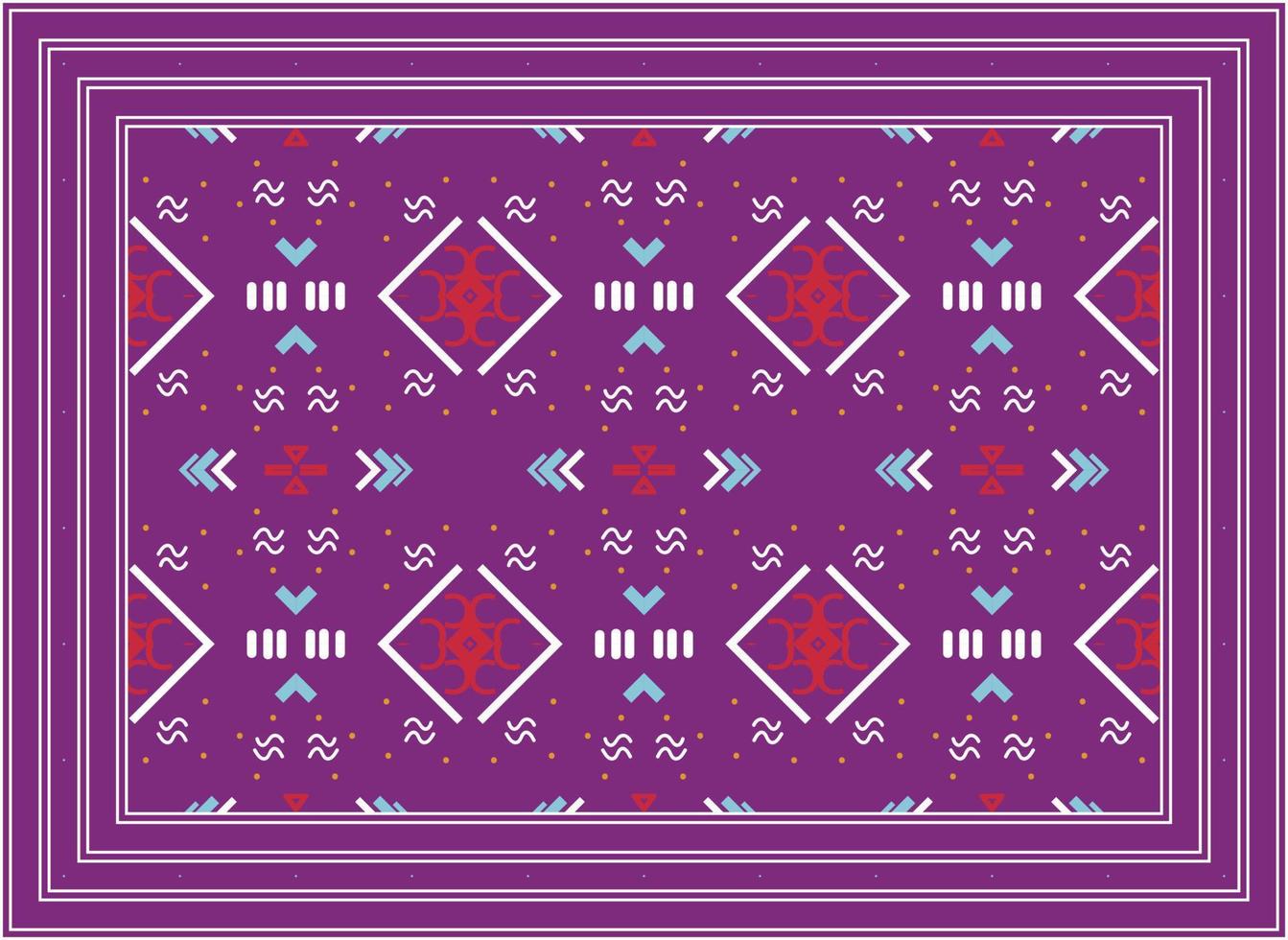 Antique Persian carpet, African Ethnic seamless pattern modern Persian rug, African Ethnic Aztec style design for print fabric Carpets, towels, handkerchiefs, scarves rug, vector