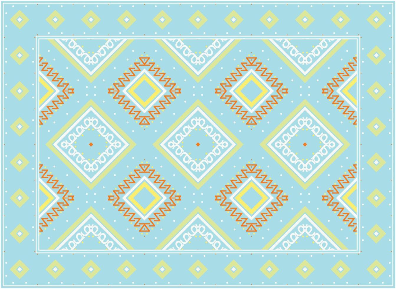 Modern decorating with oriental rugs, African Ethnic seamless pattern Boho Persian rug living room African Ethnic Aztec style design for print fabric Carpets, towels, handkerchiefs, scarves rug, vector