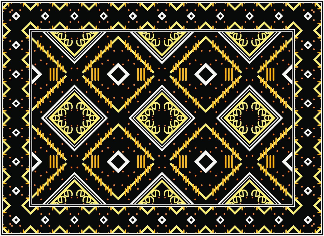 persa alfombra moderno vivo habitación, motivo étnico sin costura modelo boho persa alfombra vivo habitación africano étnico azteca estilo diseño para impresión tela alfombras, toallas, pañuelos, bufandas alfombra, vector