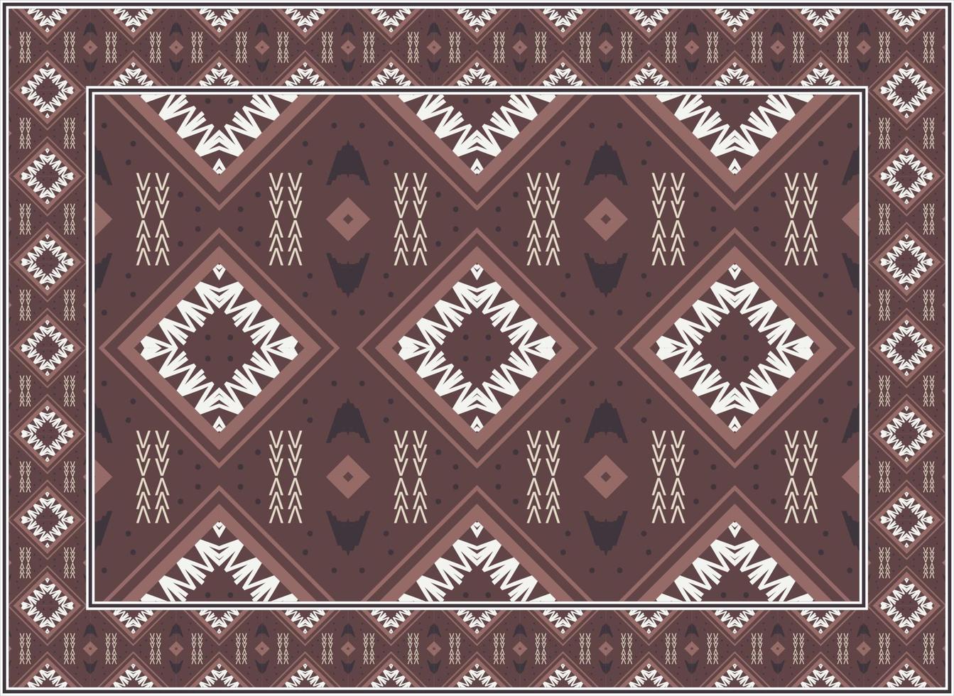 Persian rug modern living room, Contemporary modern Persian rug, African Ethnic Aztec style design for print fabric Carpets, towels, handkerchiefs, scarves rug, vector