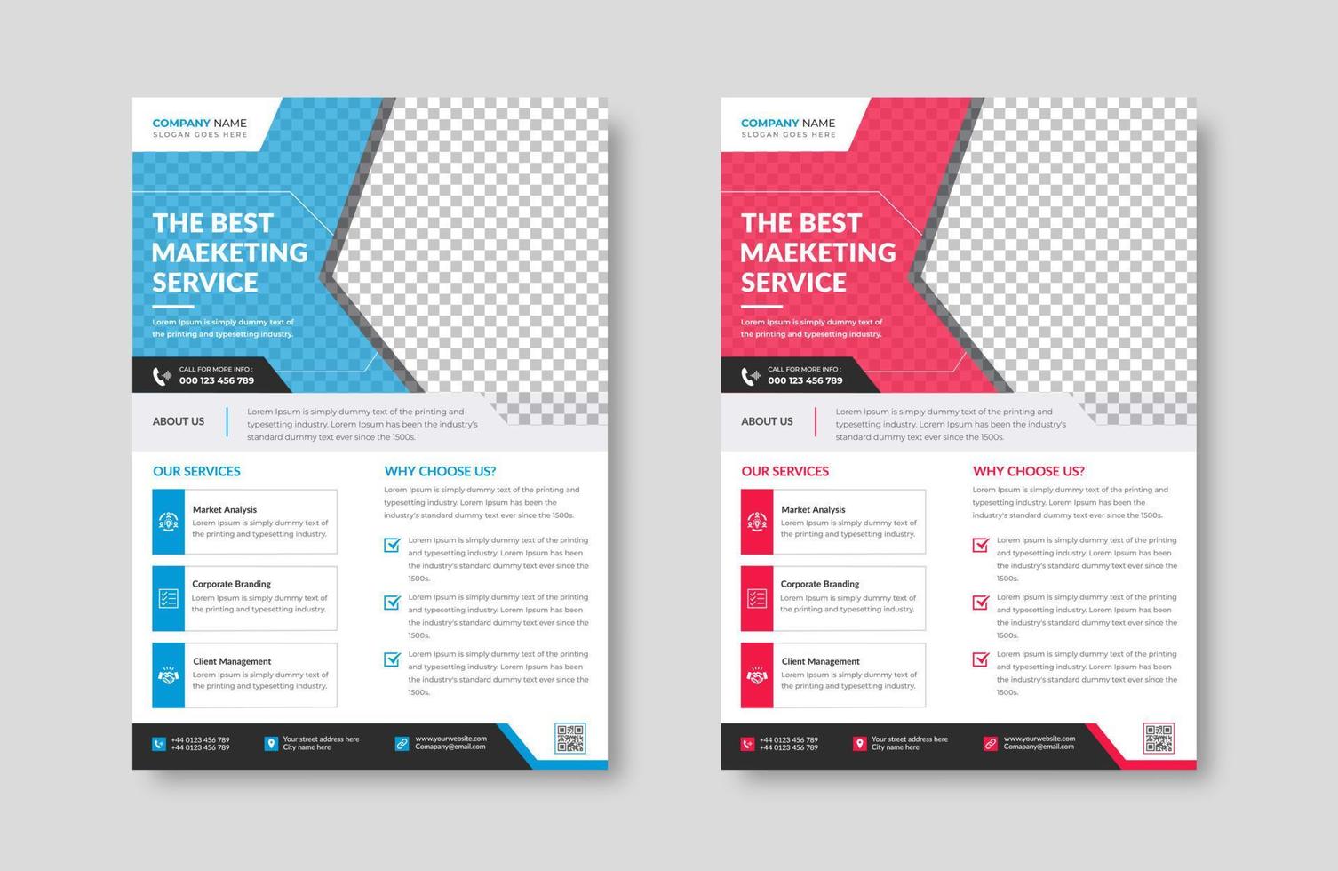 Creative corporate trendy unique business professional marketing agency modern simple leaflet flyer design for attractive business poster layout, business minimal abstract advertising vector template.