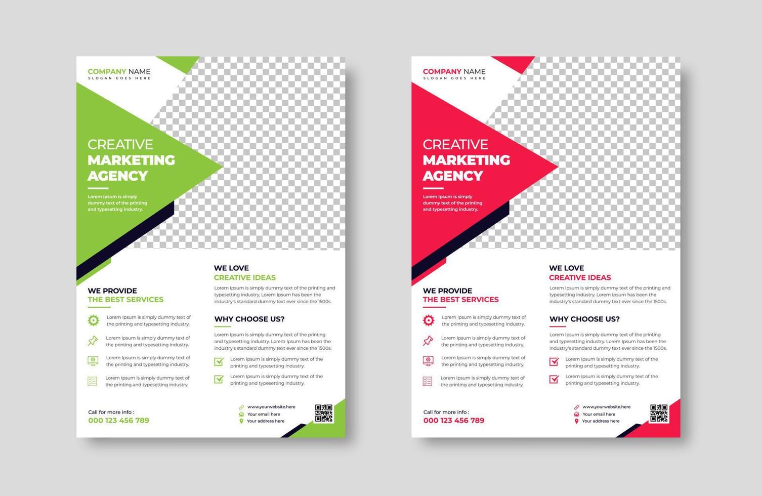 Creative corporate trendy unique business professional marketing agency modern simple leaflet flyer design for attractive business poster layout, business minimal abstract advertising vector template.