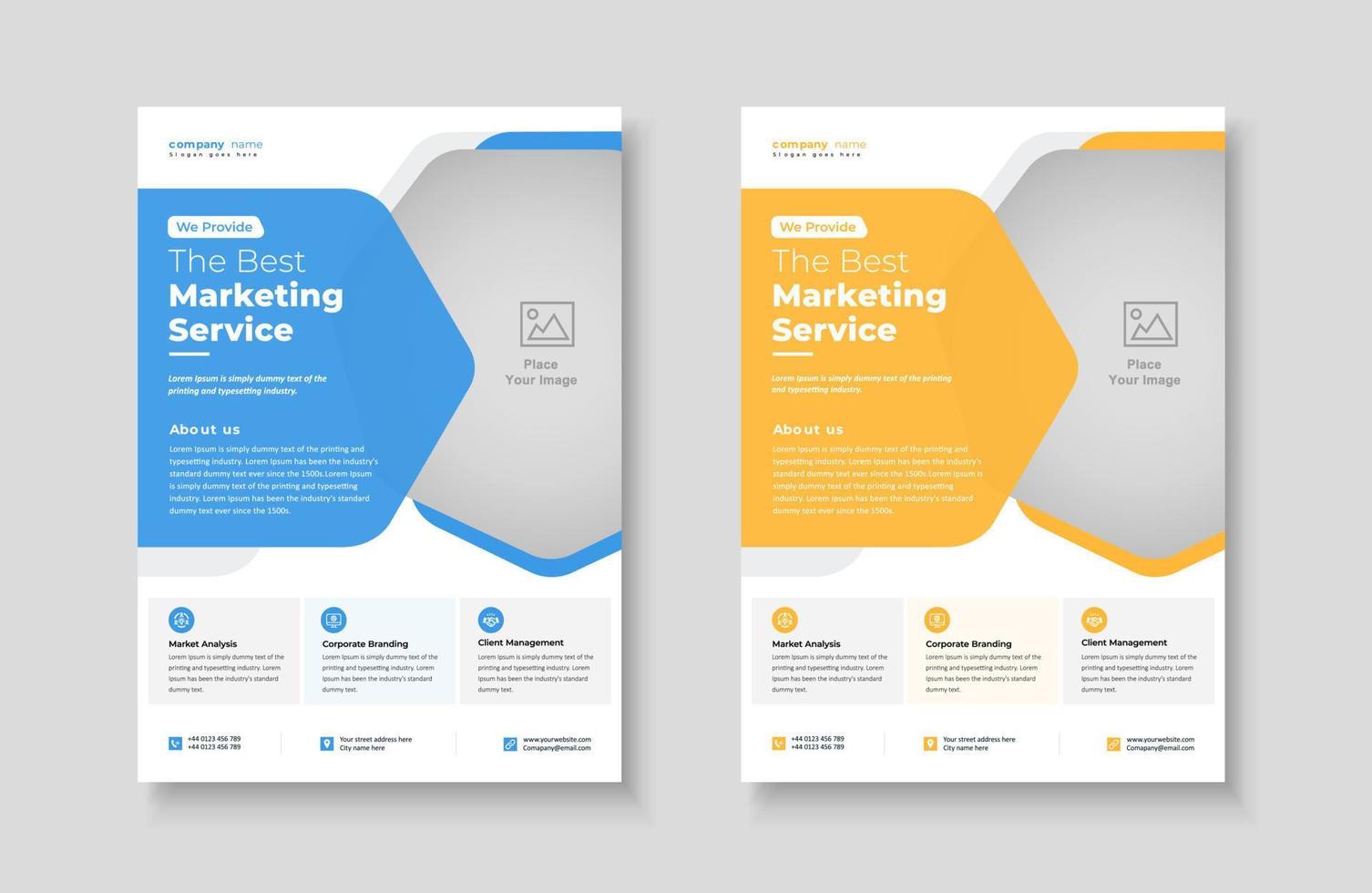 Creative corporate trendy unique business professional marketing agency modern simple leaflet flyer design for attractive business poster layout, business minimal abstract advertising vector template.