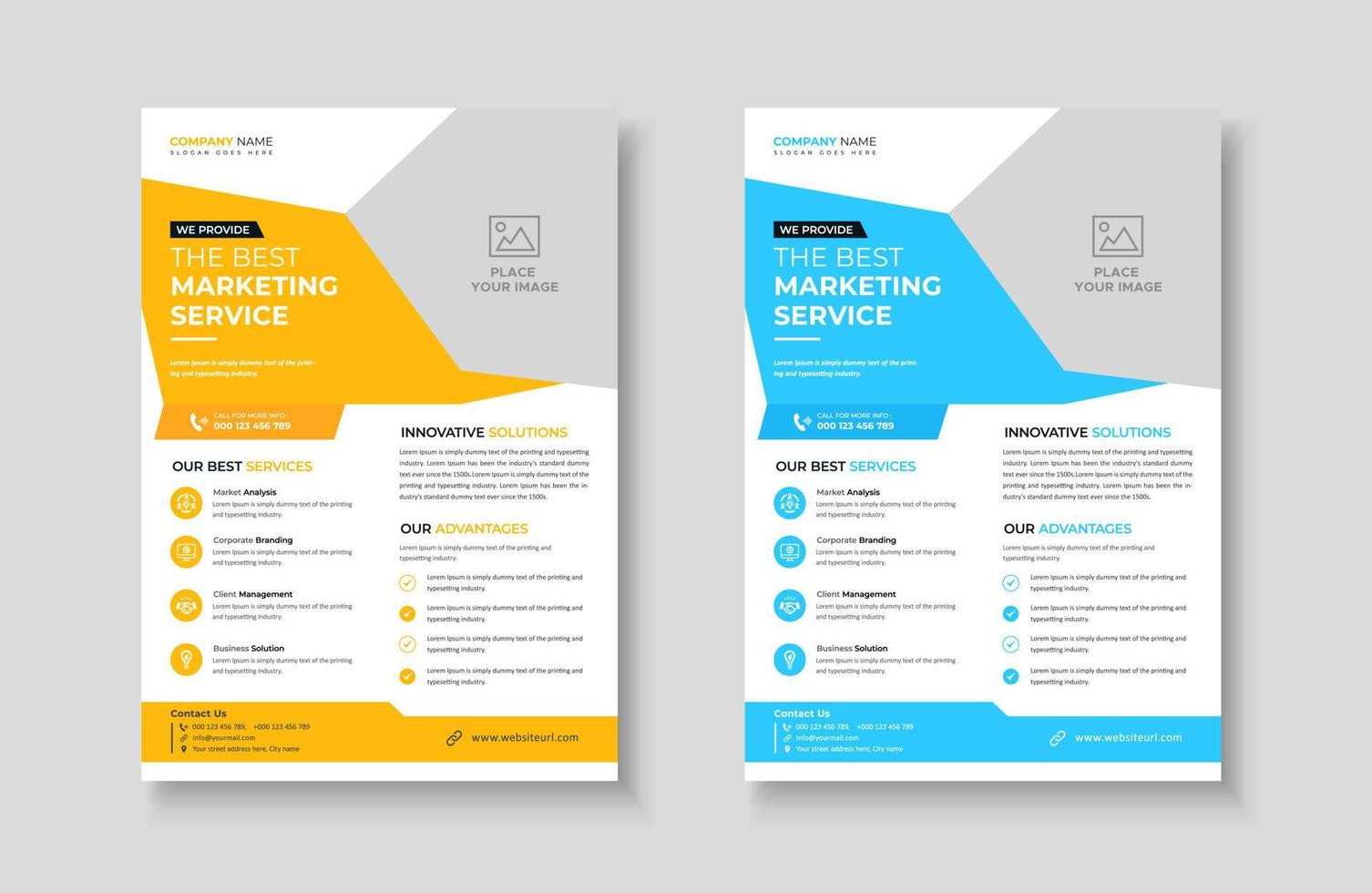 Creative corporate trendy unique business professional marketing agency modern simple leaflet flyer design for attractive business poster layout, business minimal abstract advertising vector template.