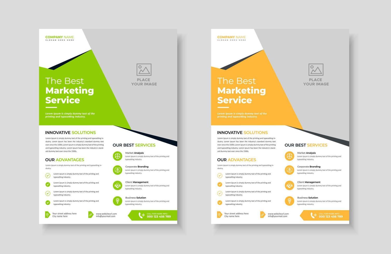 Creative corporate trendy unique business professional marketing agency modern simple leaflet flyer design for attractive business poster layout, business minimal abstract advertising vector template.