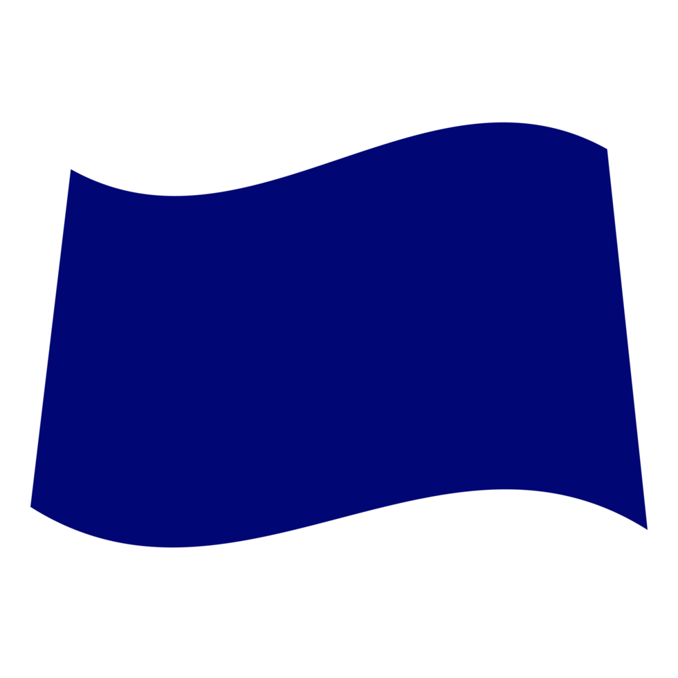 drapeau forme sur une transparent Contexte png