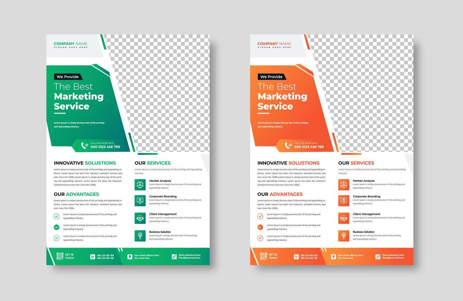 Creative corporate trendy unique business professional marketing agency modern simple leaflet flyer design for attractive business poster layout, business minimal abstract advertising vector template.