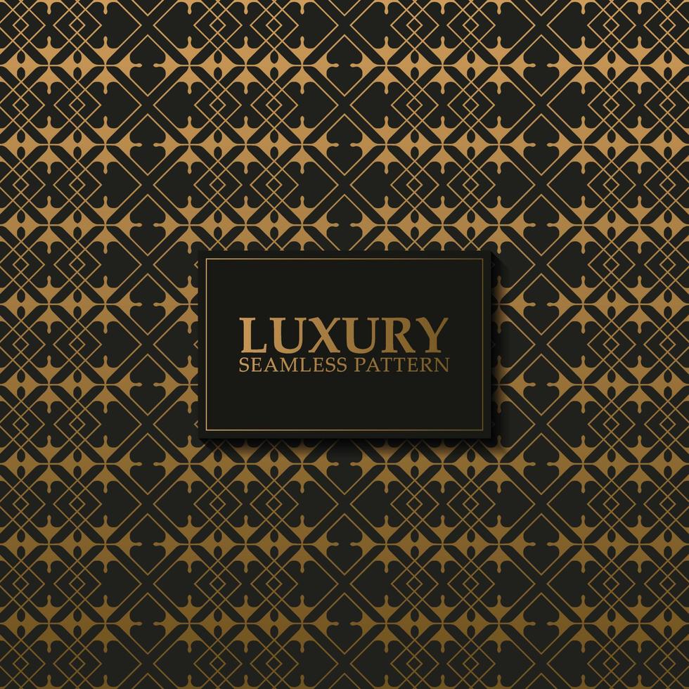 luxury dark seamless pattern background vector