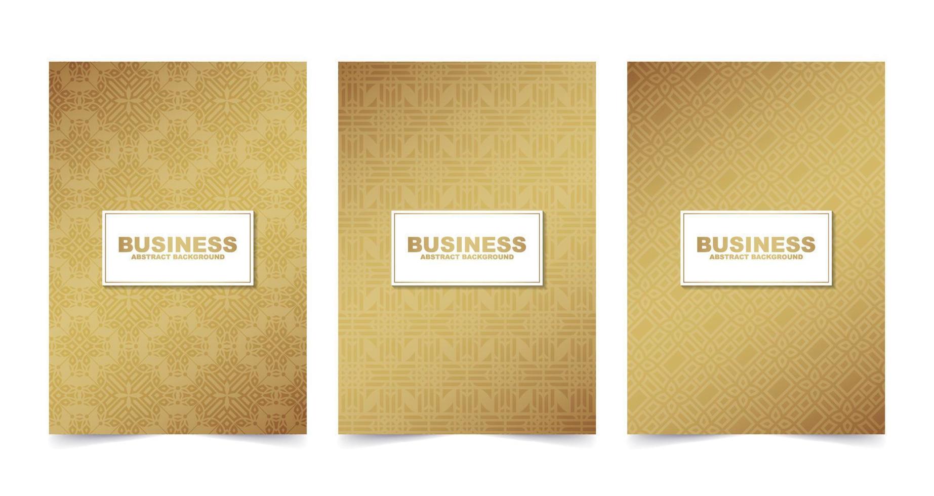 luxury abstract line pattern cover vector