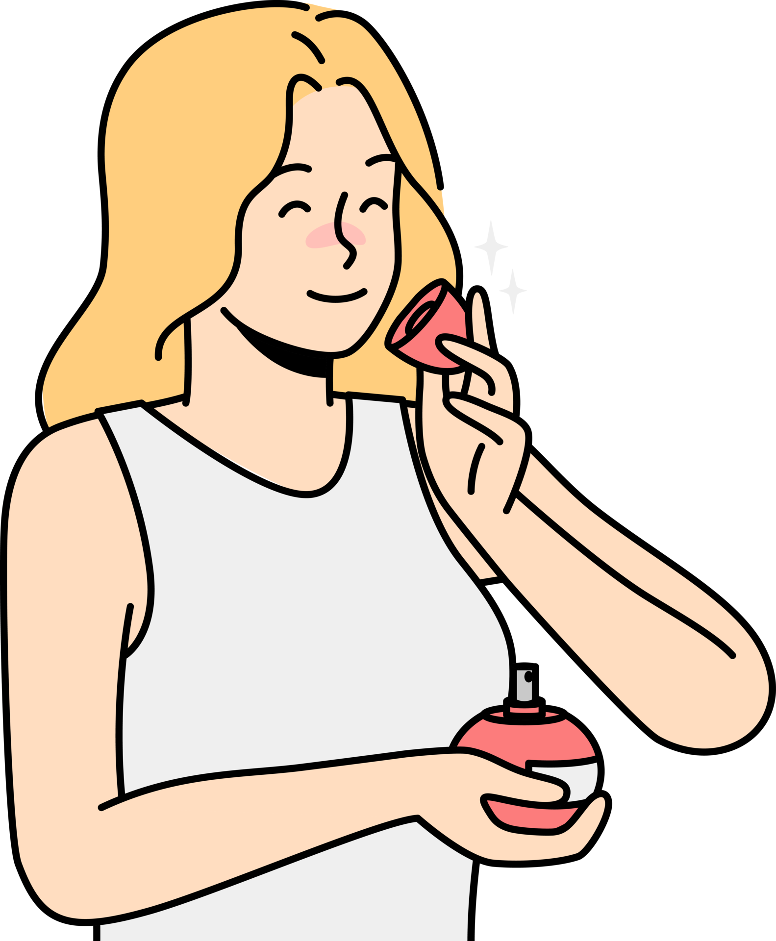 Smiling Woman Smelling Perfume 21468631 PNG smiling-woman-smelling-perfume-21468631-png