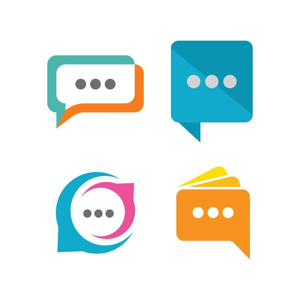 chat icon vector