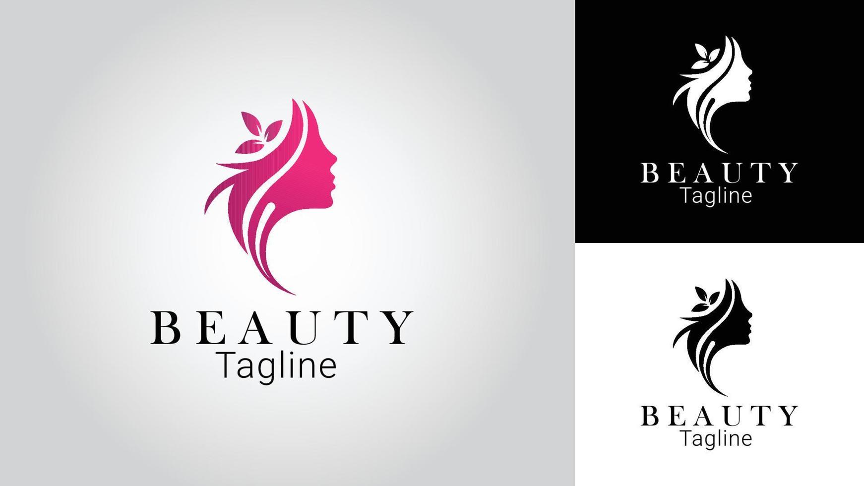 Beauty Business Vector Logo Design