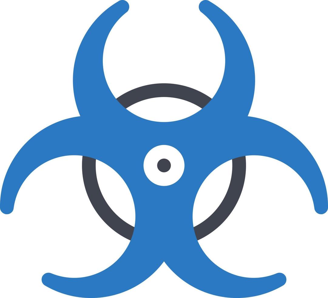 biohazard vector illustration on a background.Premium quality symbols.vector icons for concept and graphic design.