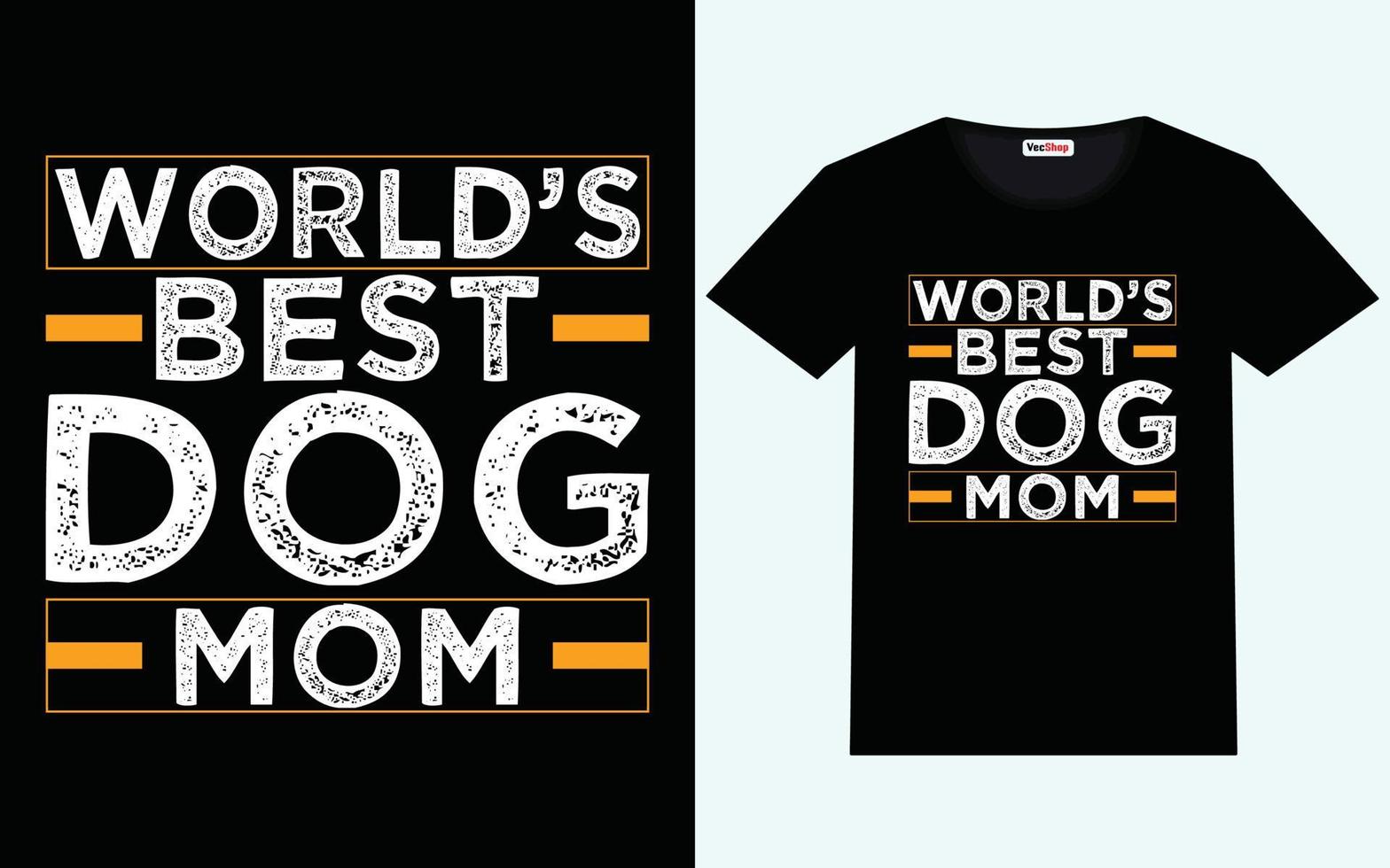 perro camiseta diseño gráfico vector y tipografía diseño