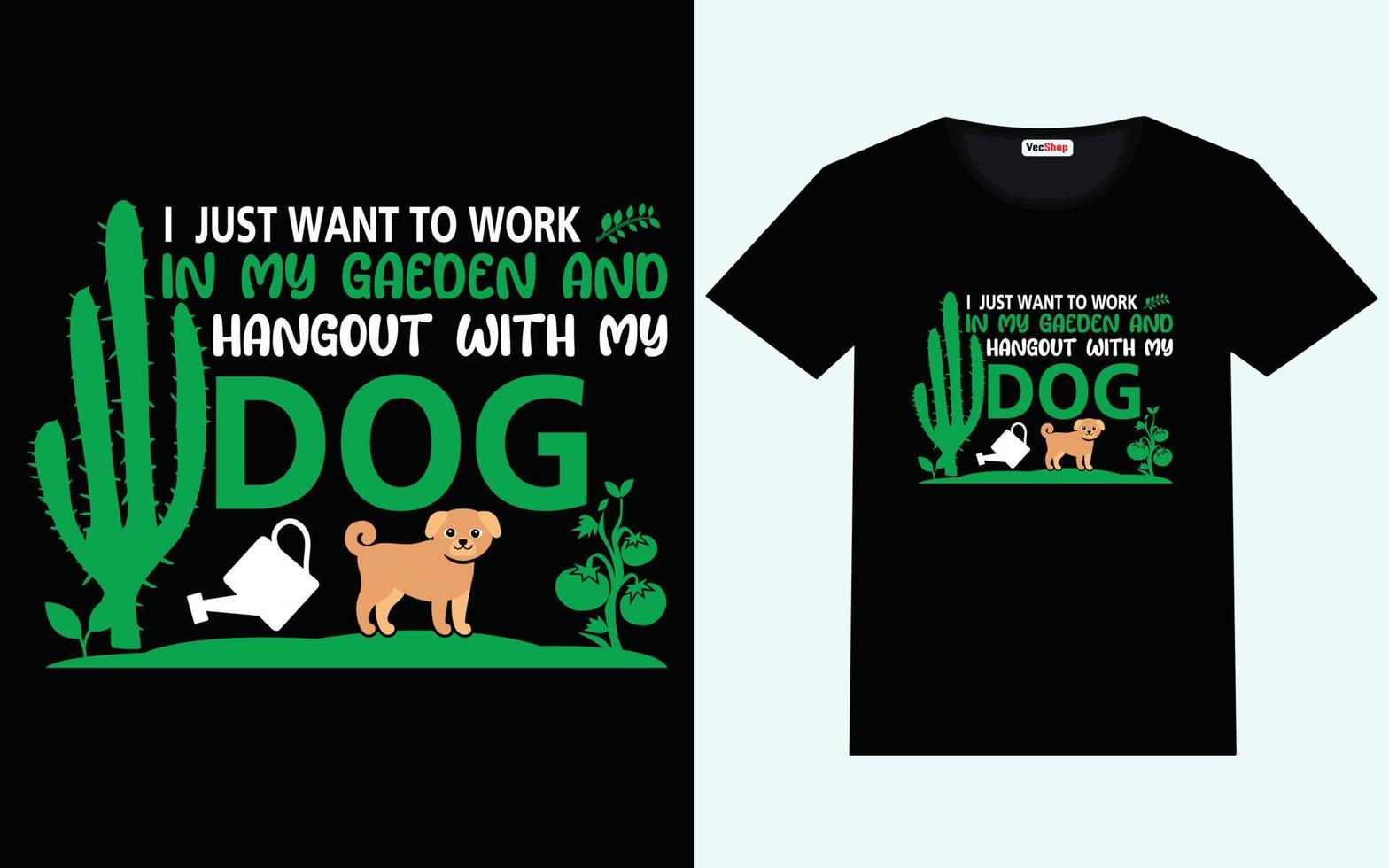 Dog t-shirt design graphic vector and typography design