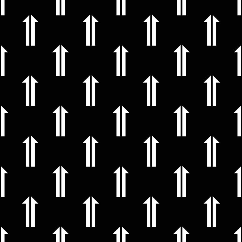 Seamless Up Arrow Pattern Swatch vector