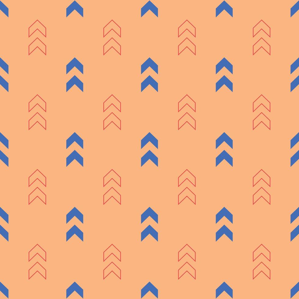 Seamless Up Arrow Pattern Swatch vector