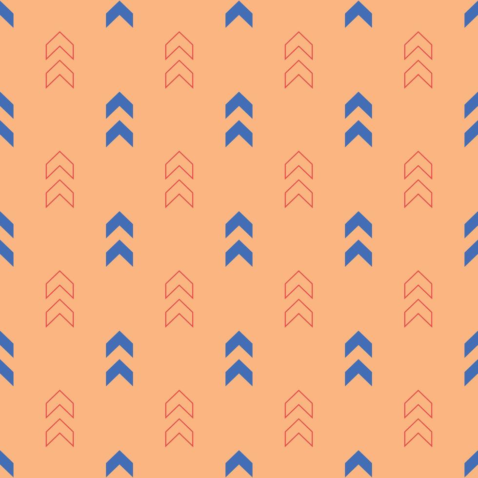 Seamless Up Arrow Pattern Swatch vector