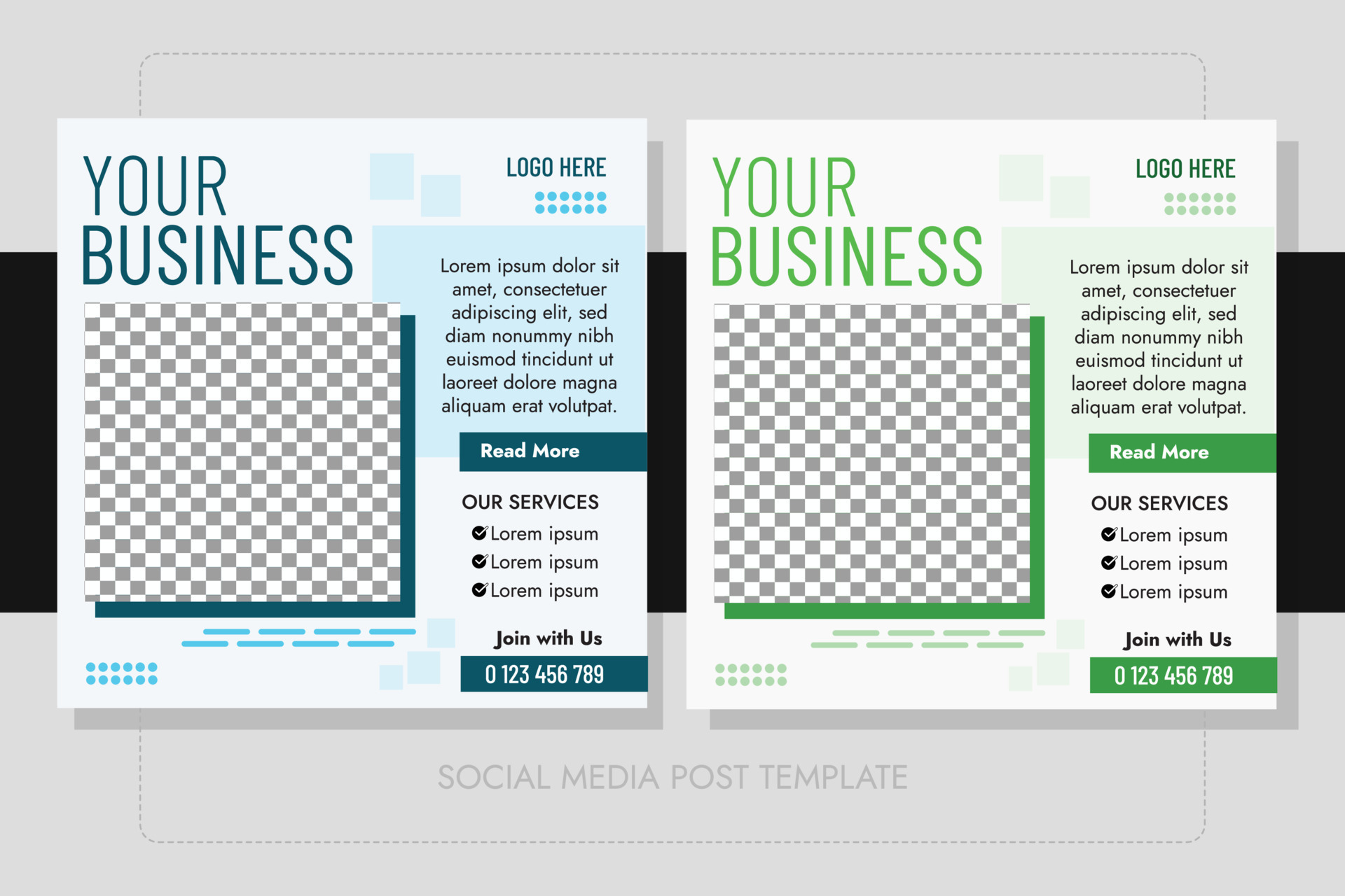 Your Business Post Template 21471042 Vector Art at Vecteezy Your Business Post Template 21471042 Vector Art at Vecteezy