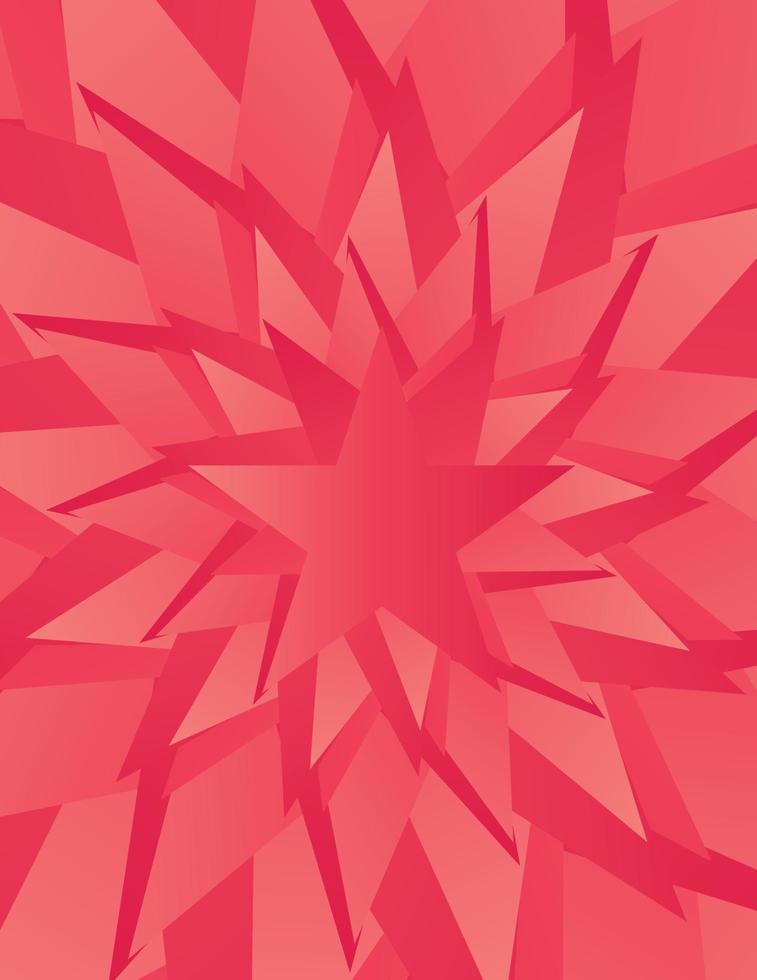 Pink star abstract vector wallpaper and background Download