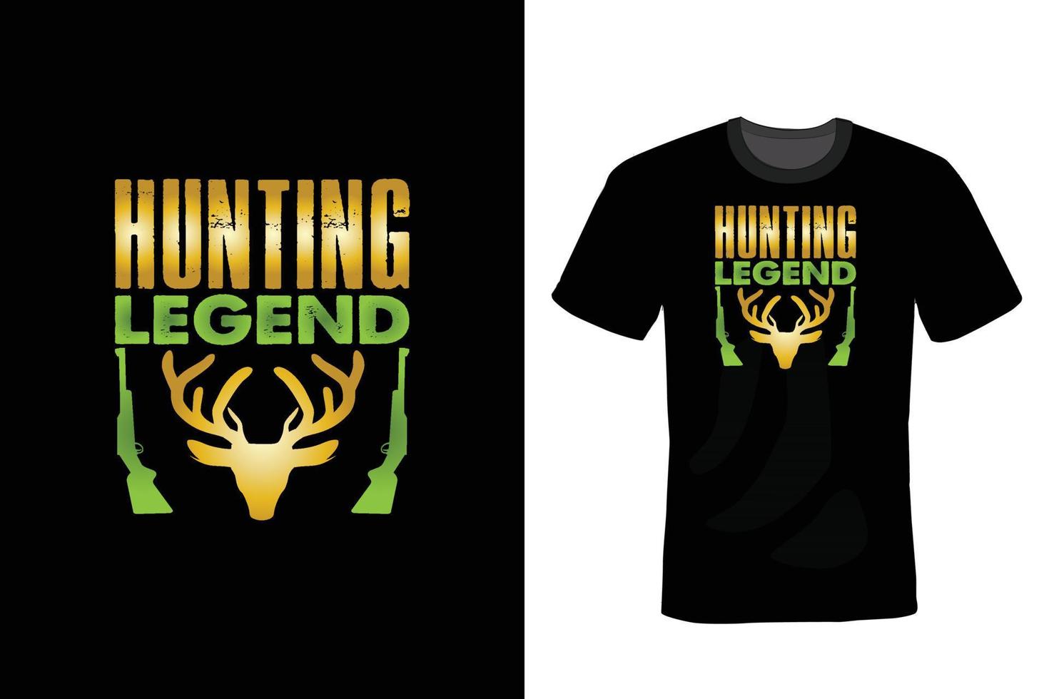 Hunting T shirt design, vintage, typography vector