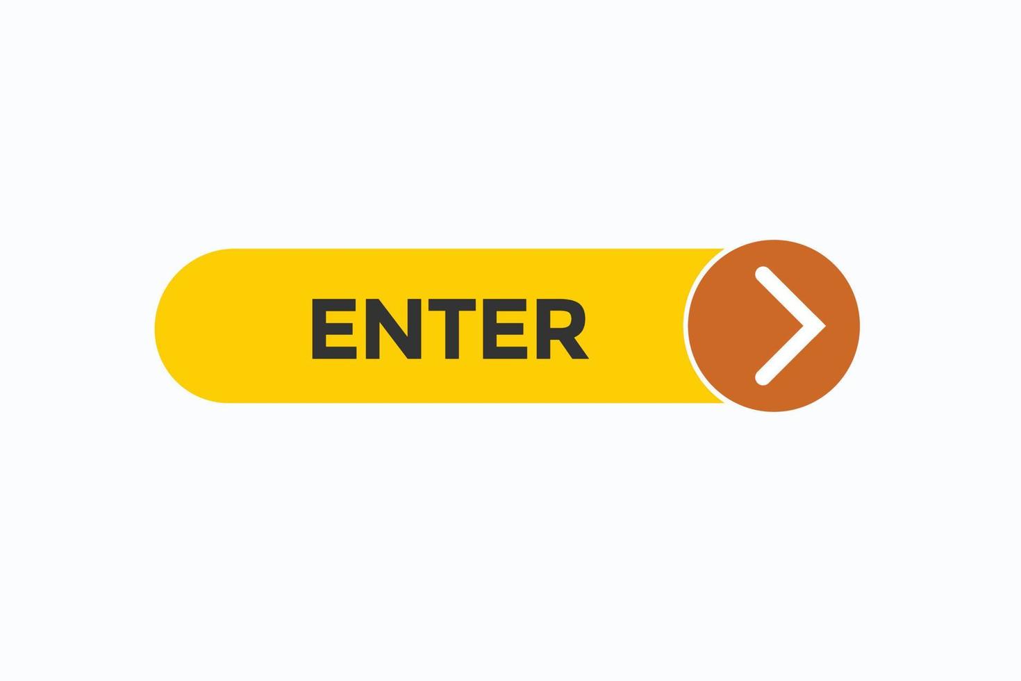 enter button vectors.sign label speech bubble enter vector