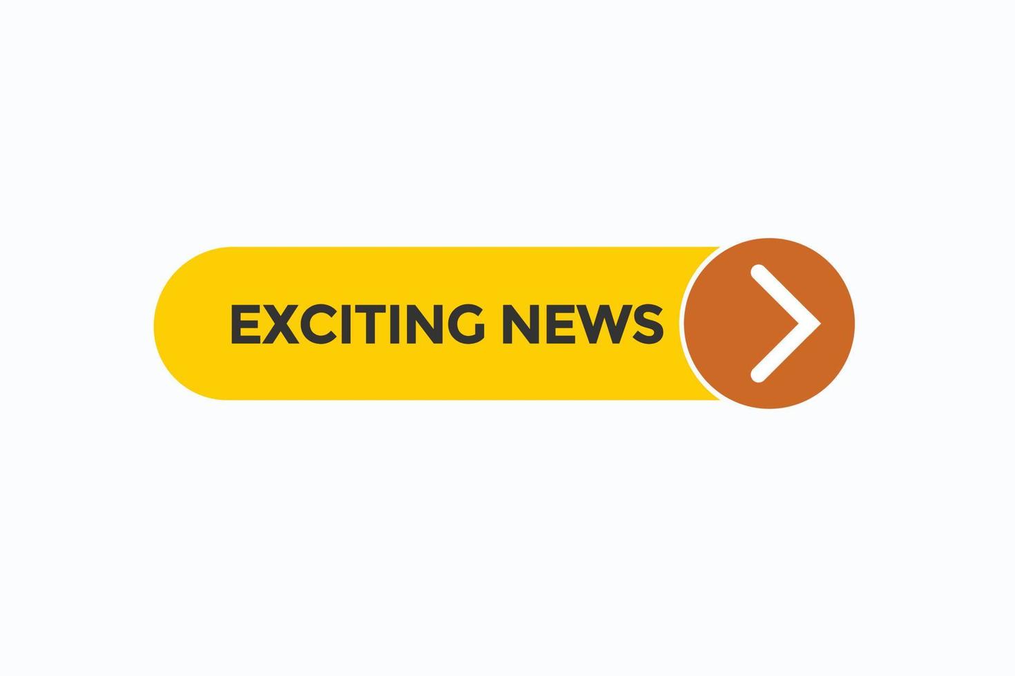 exciting news vectors.sign label bubble speech exciting news vector