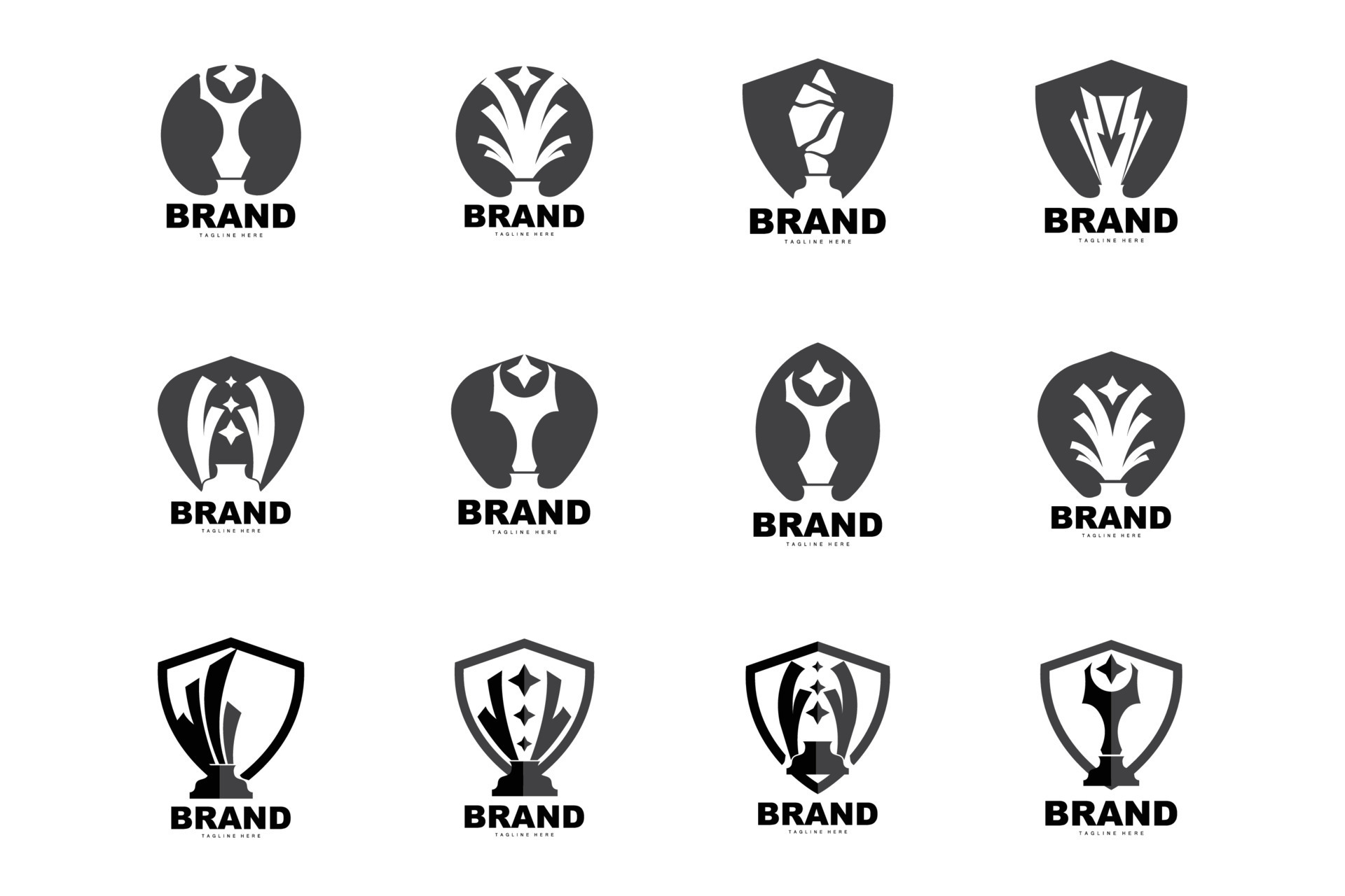 Trophy Logo Design Award Winner Championship Trophy Vector Success trophy-logo-design-award-winner-championship-trophy-vector-success