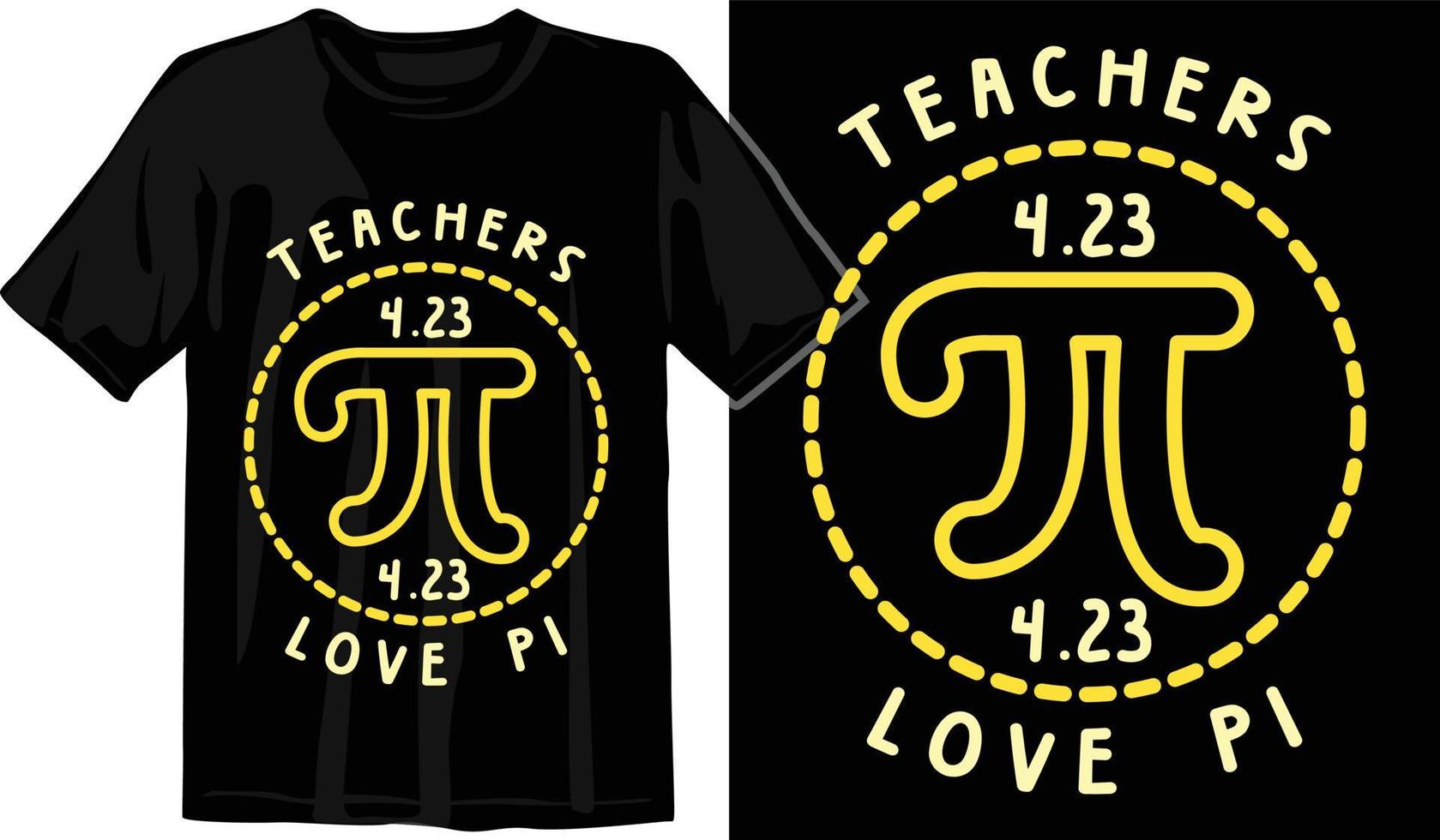 Pi day t shirt design vector Graphics. Pi day typography t shirt design