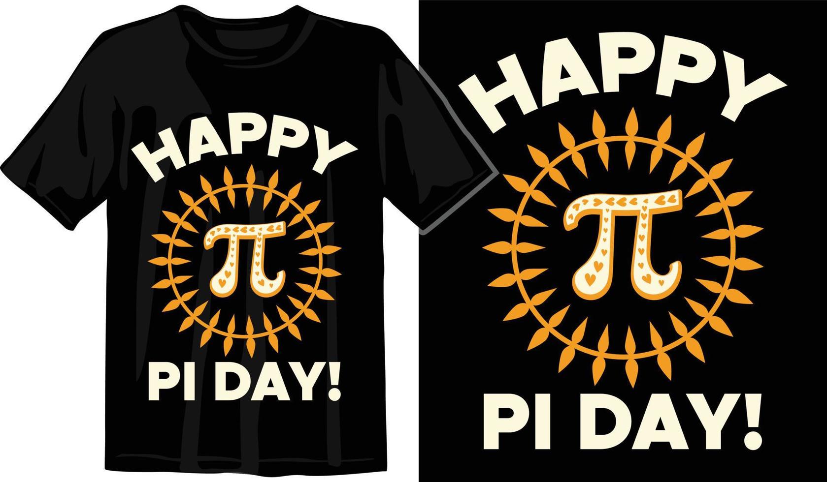 Pi day t shirt design vector Graphics. Pi day typography t shirt design