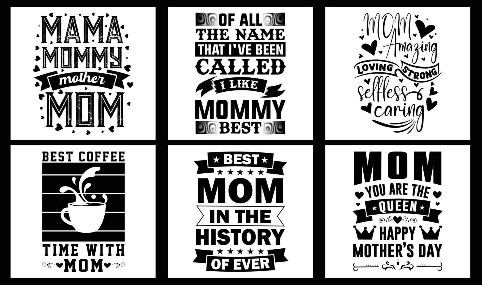 Mom svg t shirt design bundle, mama svg t shirt design for print on demand vector
