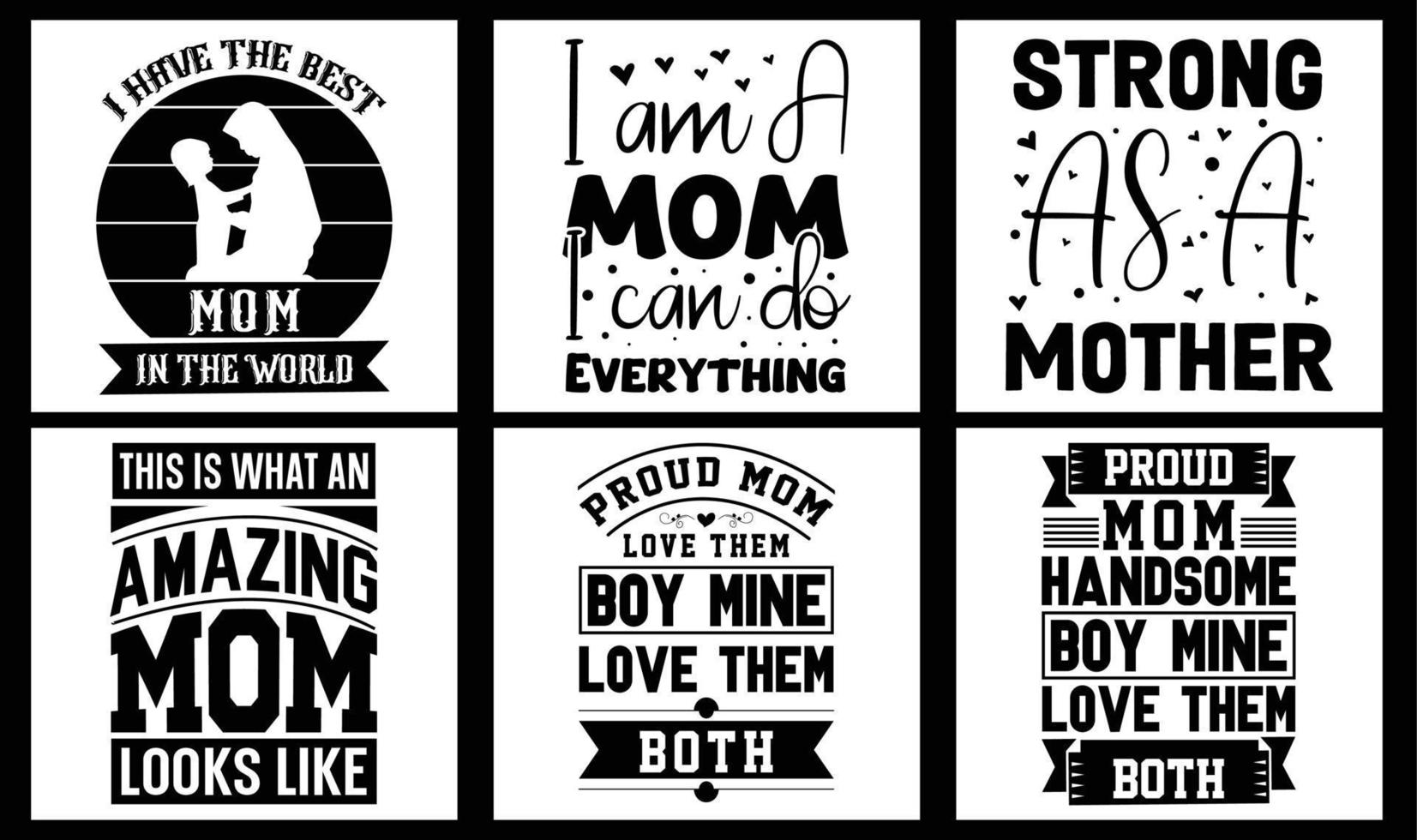 Mom svg t shirt design bundle, mama svg t shirt design for print on demand vector