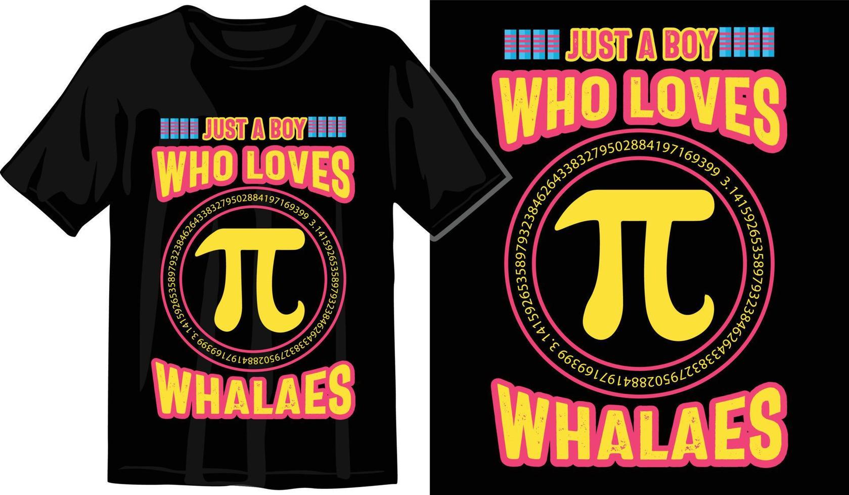 Pi day t shirt design vector Graphics. Pi day typography t shirt design