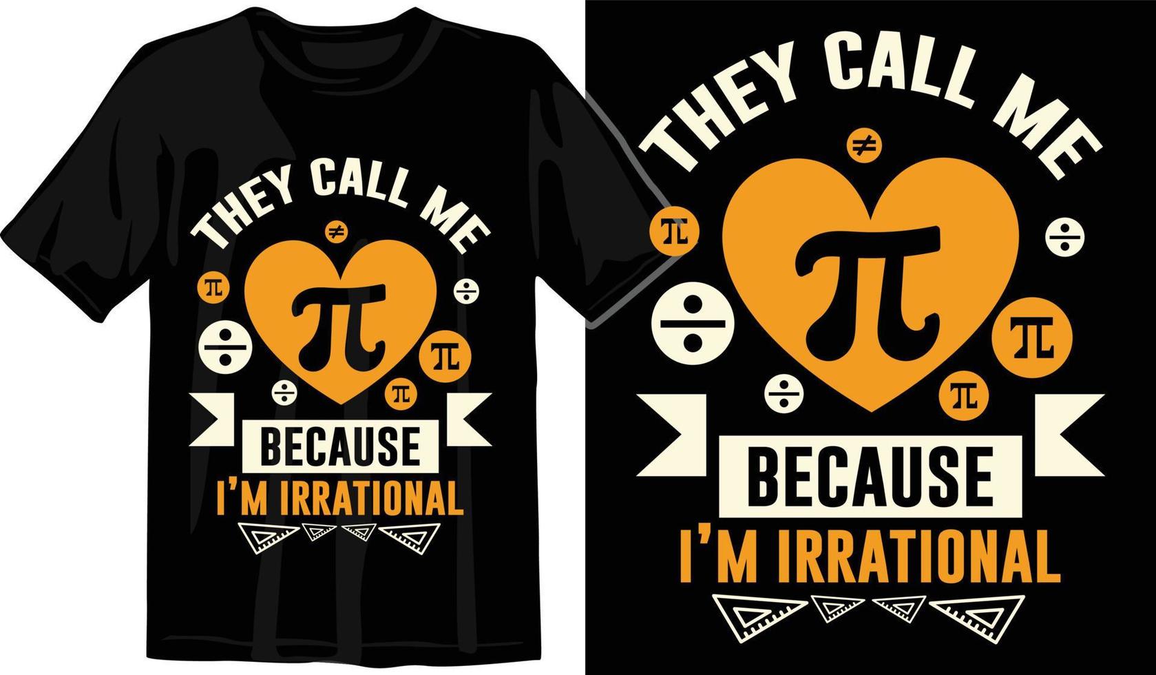 Pi day t shirt design vector Graphics. Pi day typography t shirt design