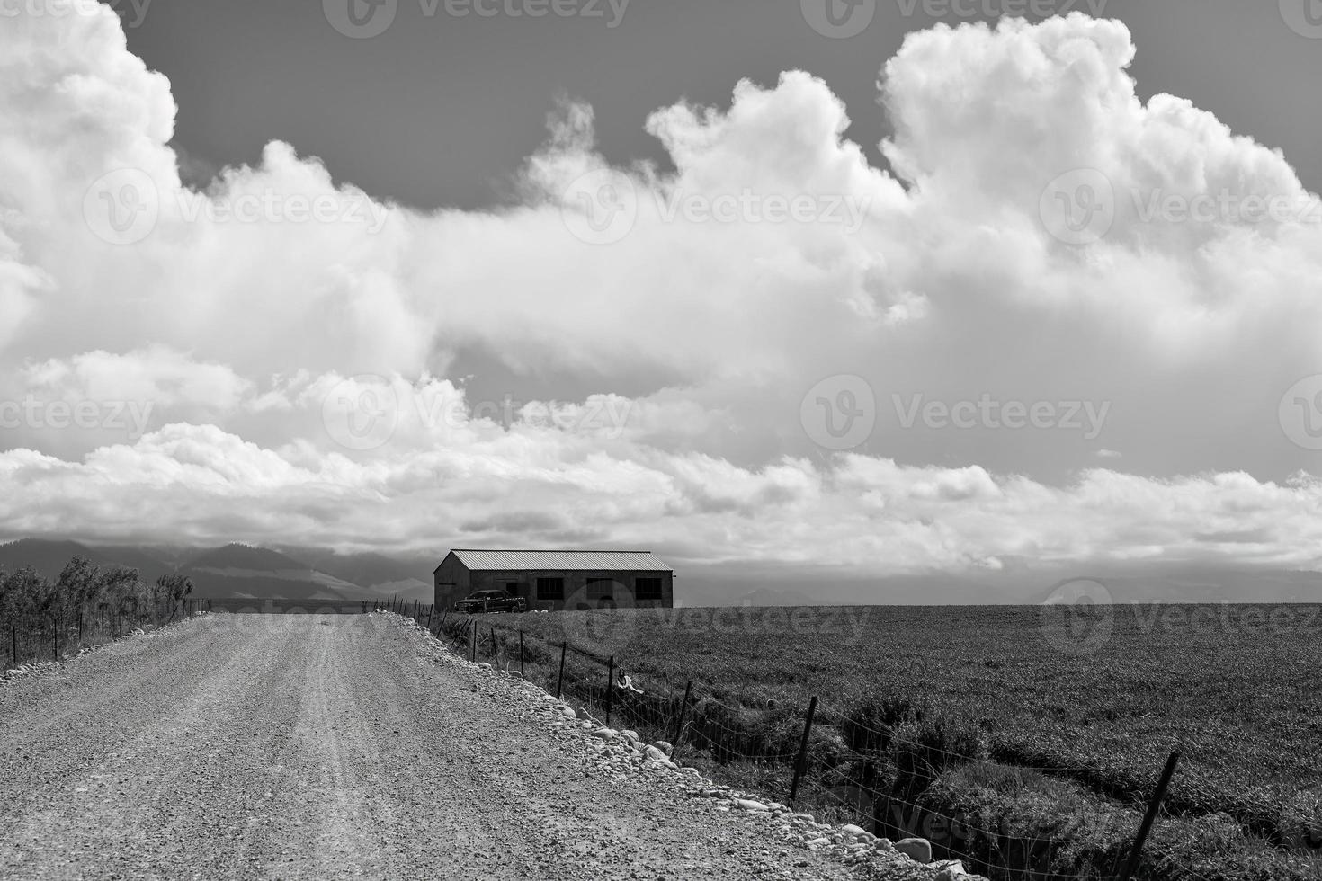 Qiongkushtai in Xinjiang, a small Kazakh village located in the isolated valley of the Tianshan Mountains, has a vast grassland and leisurely horses and sheep. photo