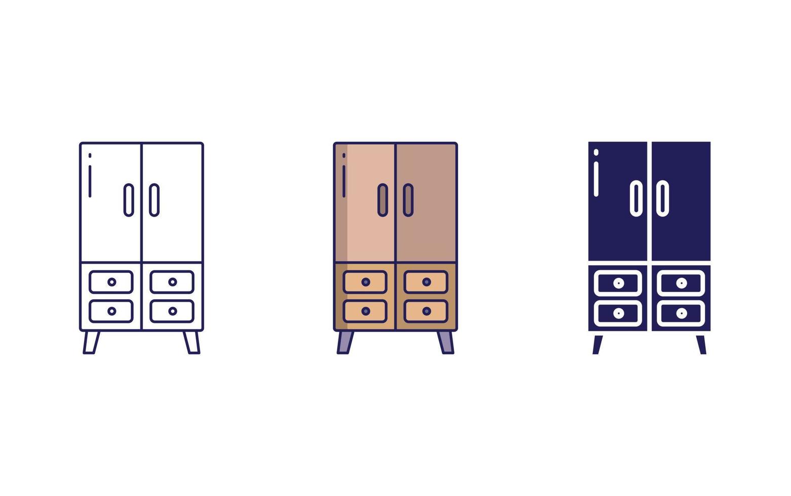 Closet vector icon