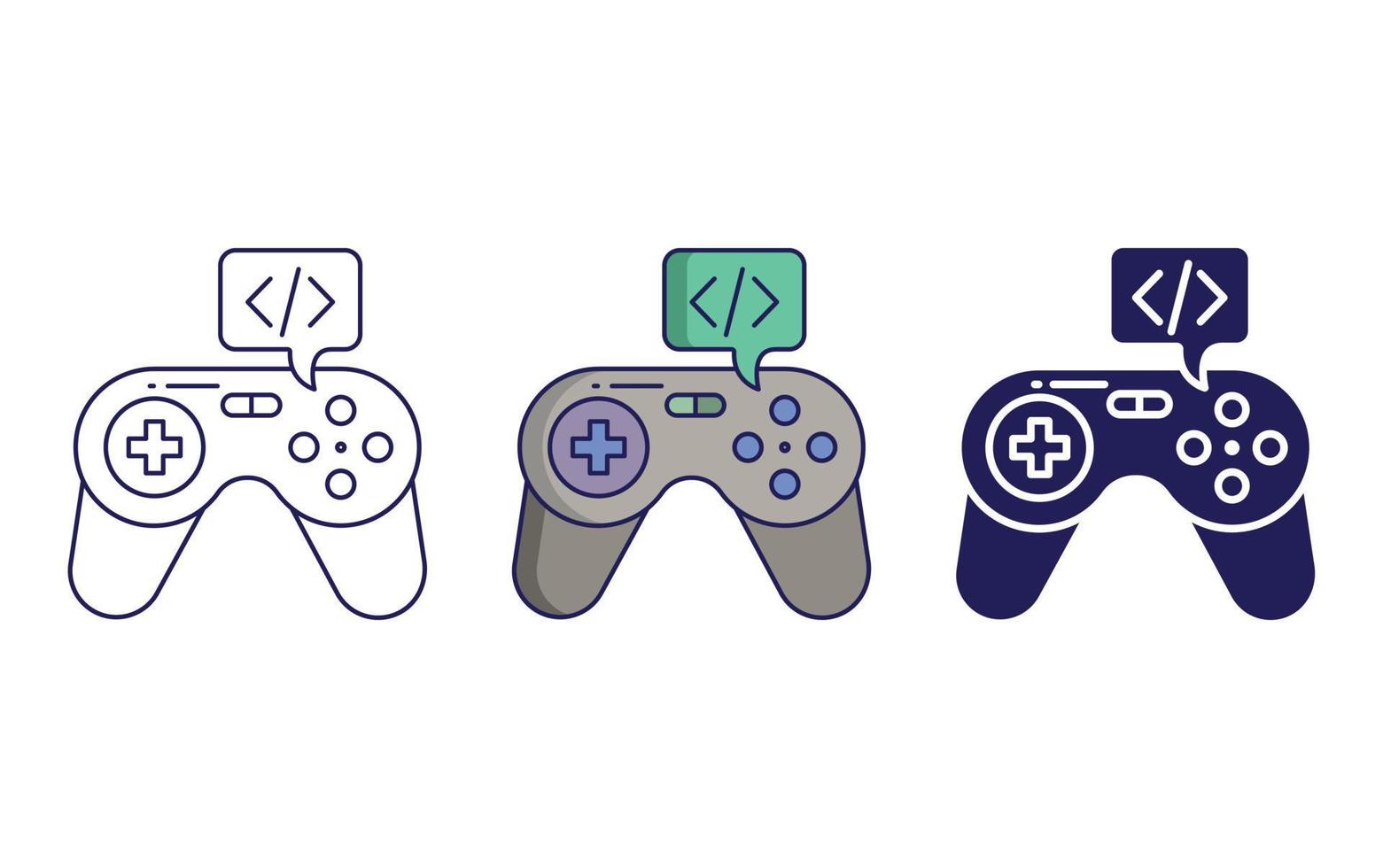 Game Development vector icon