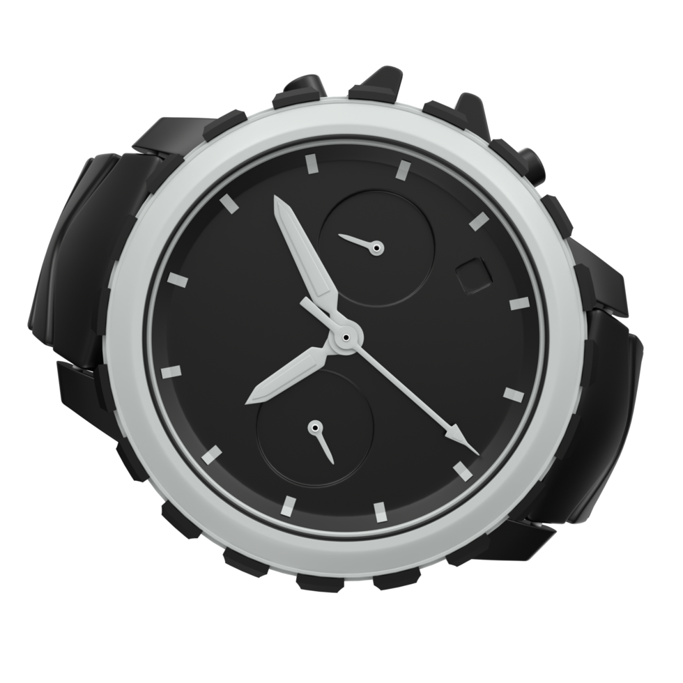 Watch isolated on transparent png