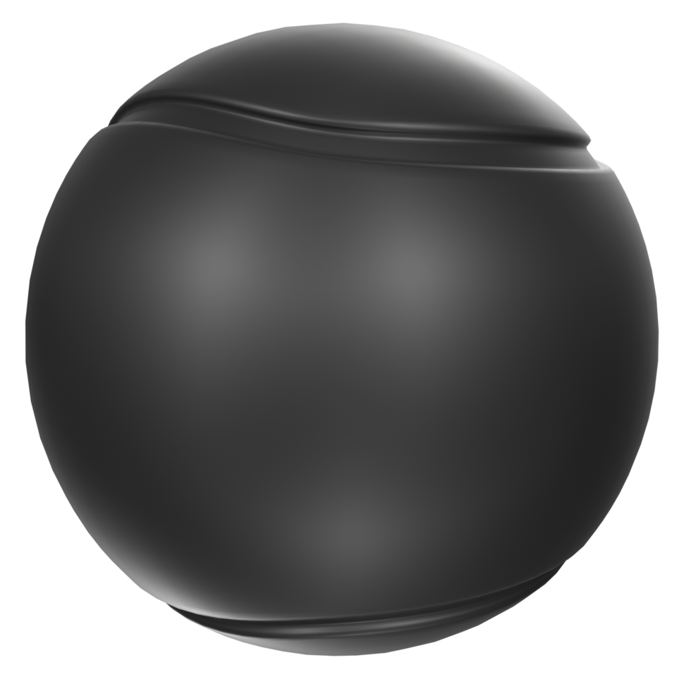 Tennisball isolated on transparent png