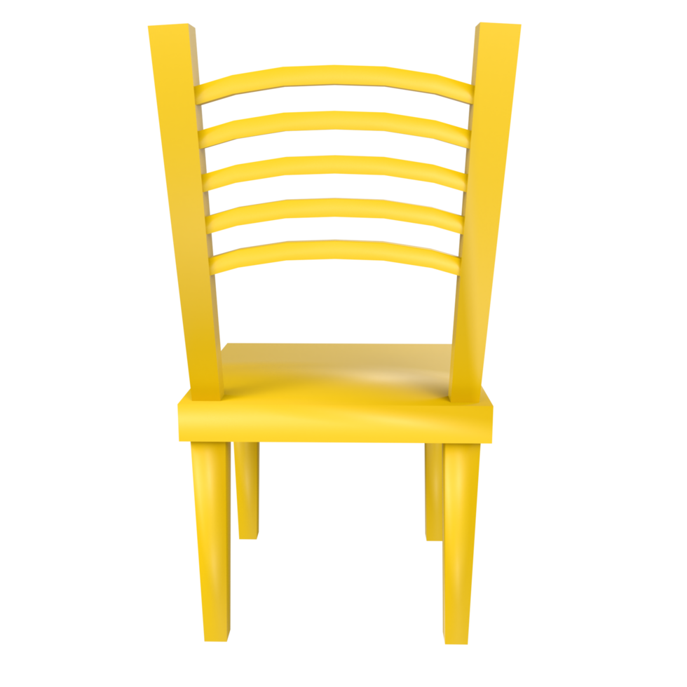 Chair isolated on transparent png