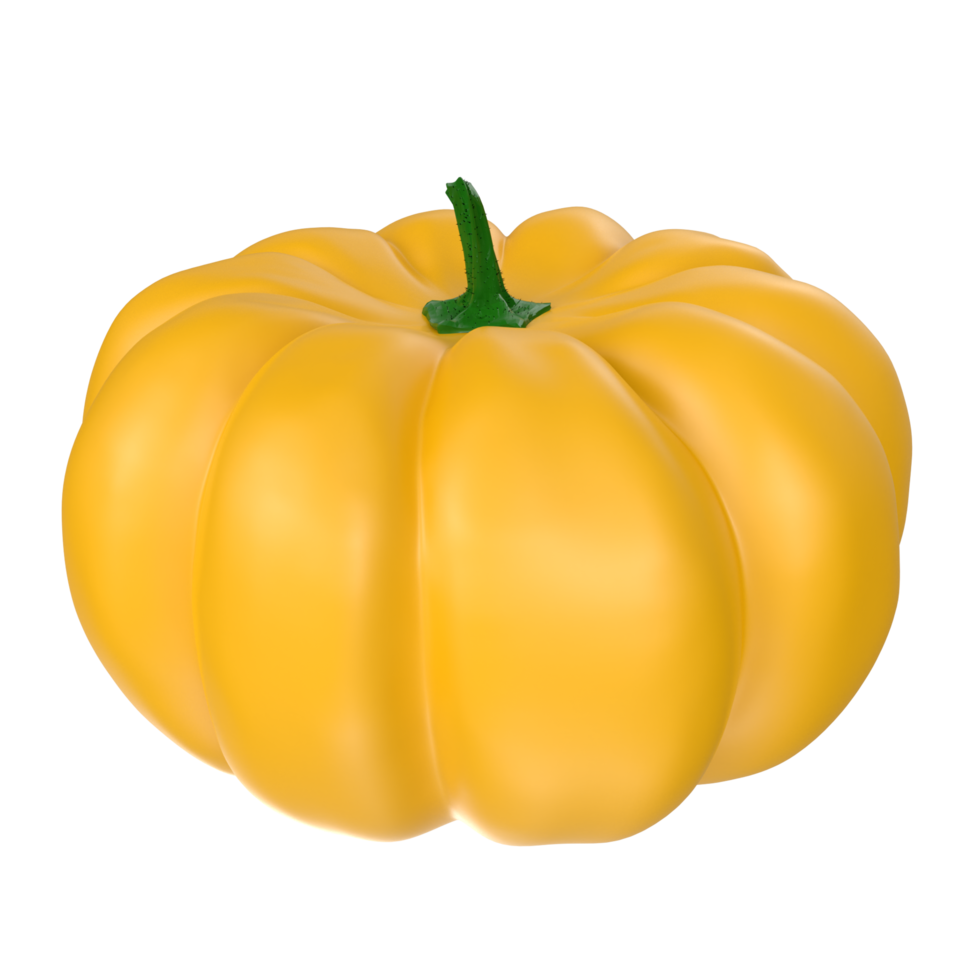 Pumpkin isolated on transparent png