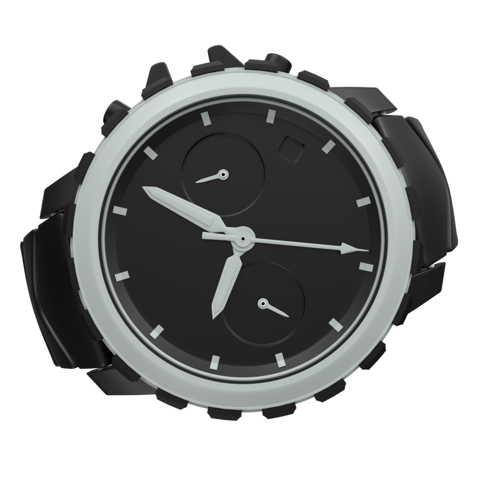 Watch isolated on transparent png