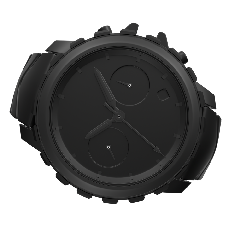 Watch isolated on transparent png