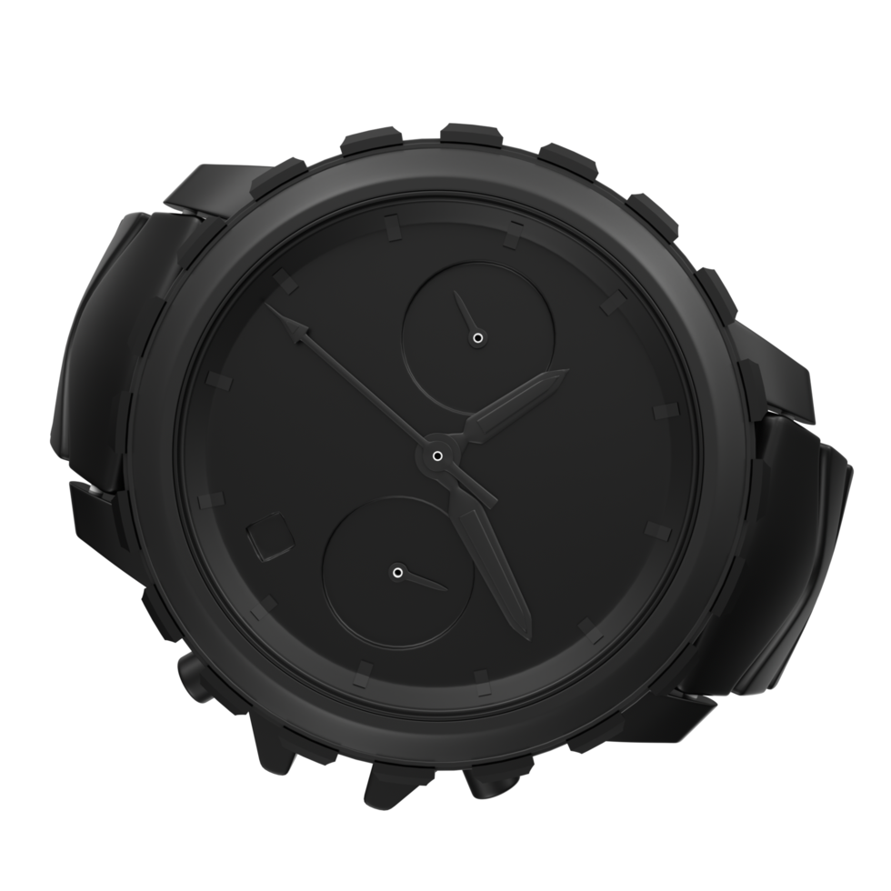 Watch isolated on transparent png