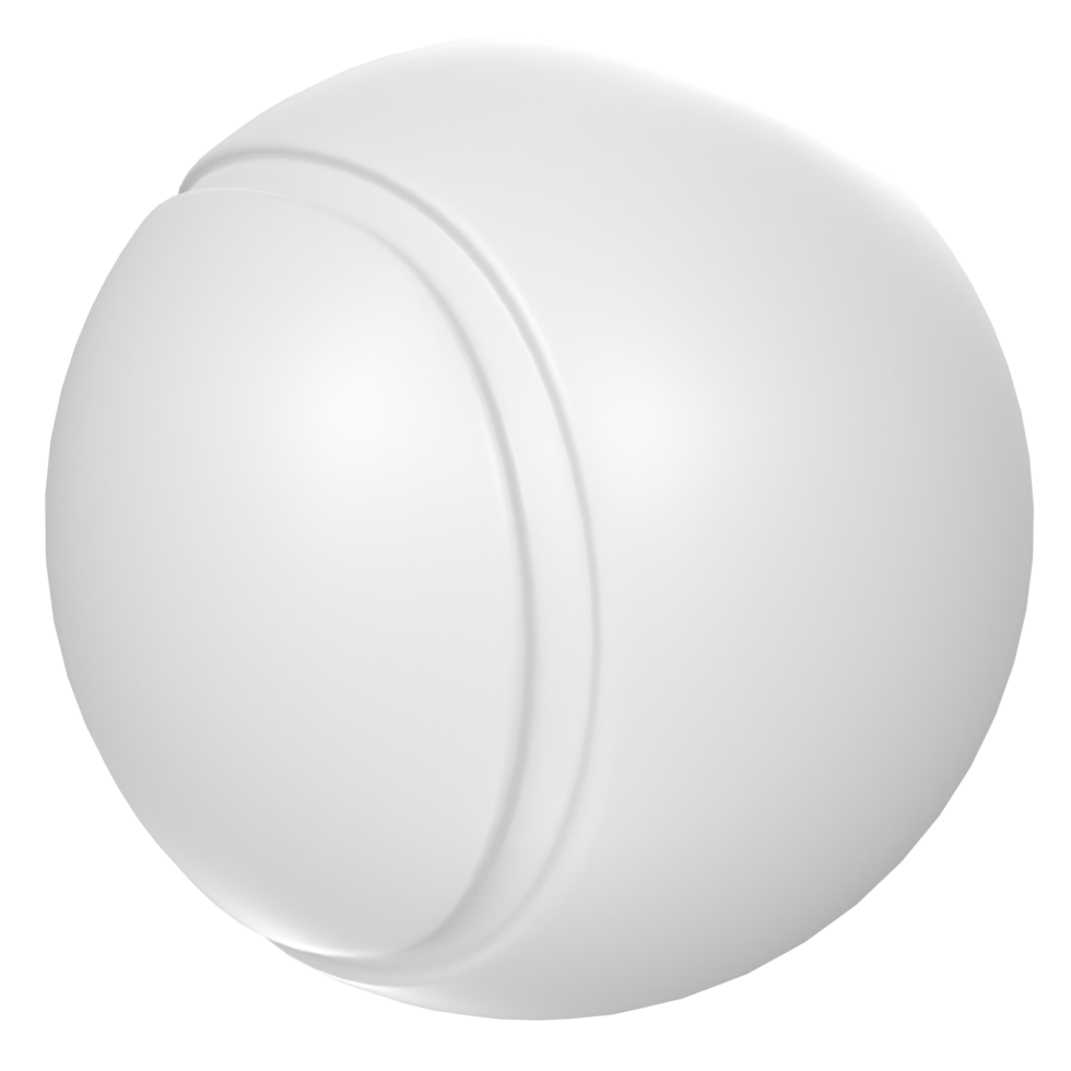 Tennisball isolated on transparent png