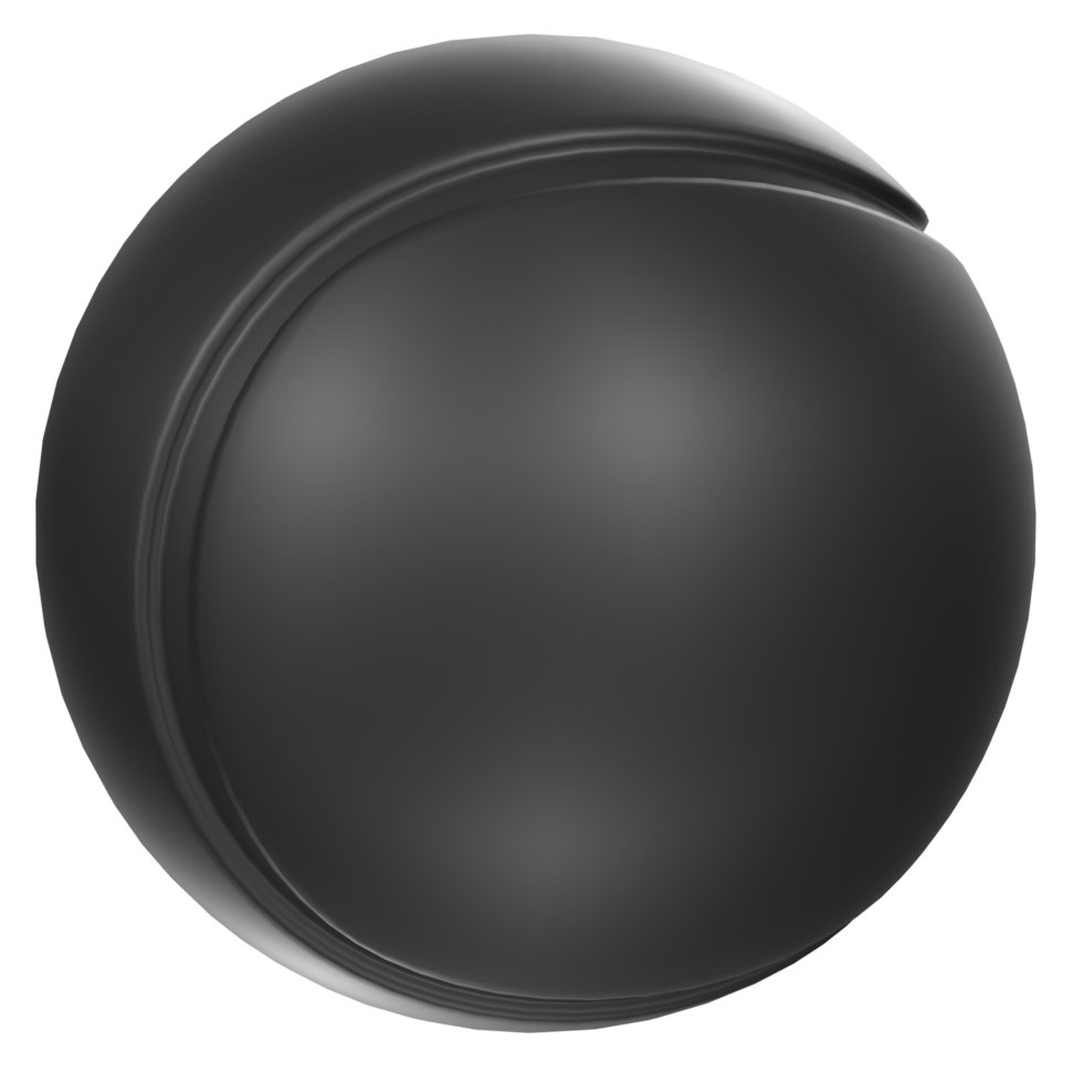 Tennisball isolated on transparent png